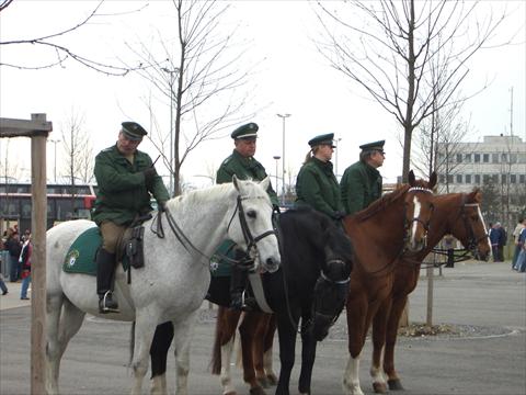 Police on horses