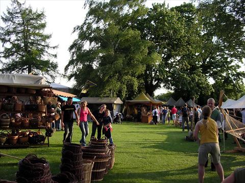 Medieval festival at the castl...