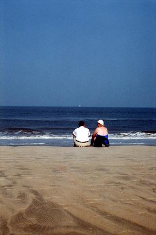 Couple at the beach